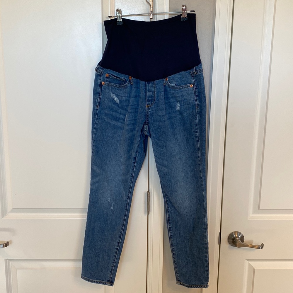 GAP maternity ankle jeans